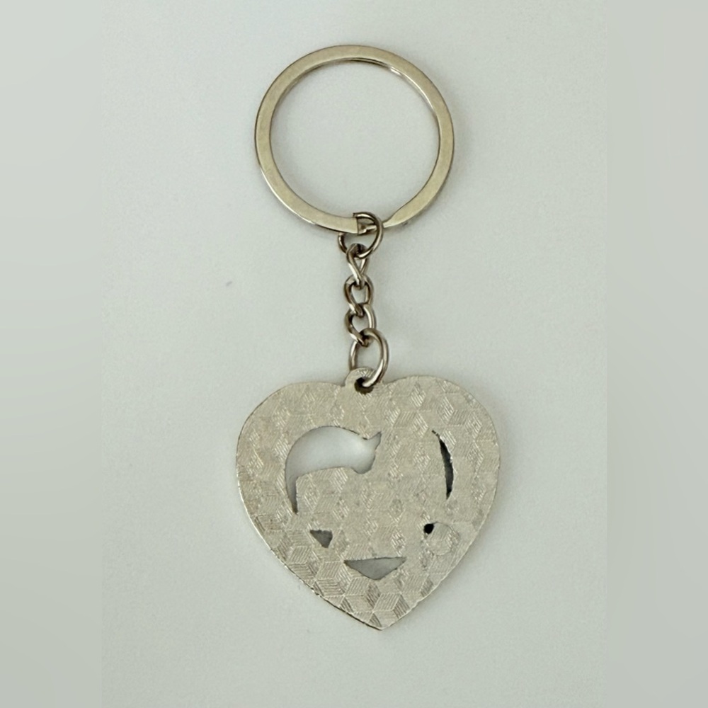 💖SALE 3x$15 Roma Italia Heart Keychain - Picture 2 of 2
